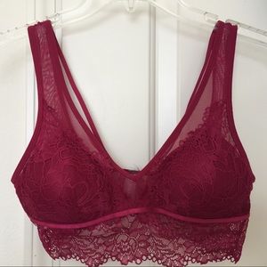 Daisy Fuentes Red Bralette